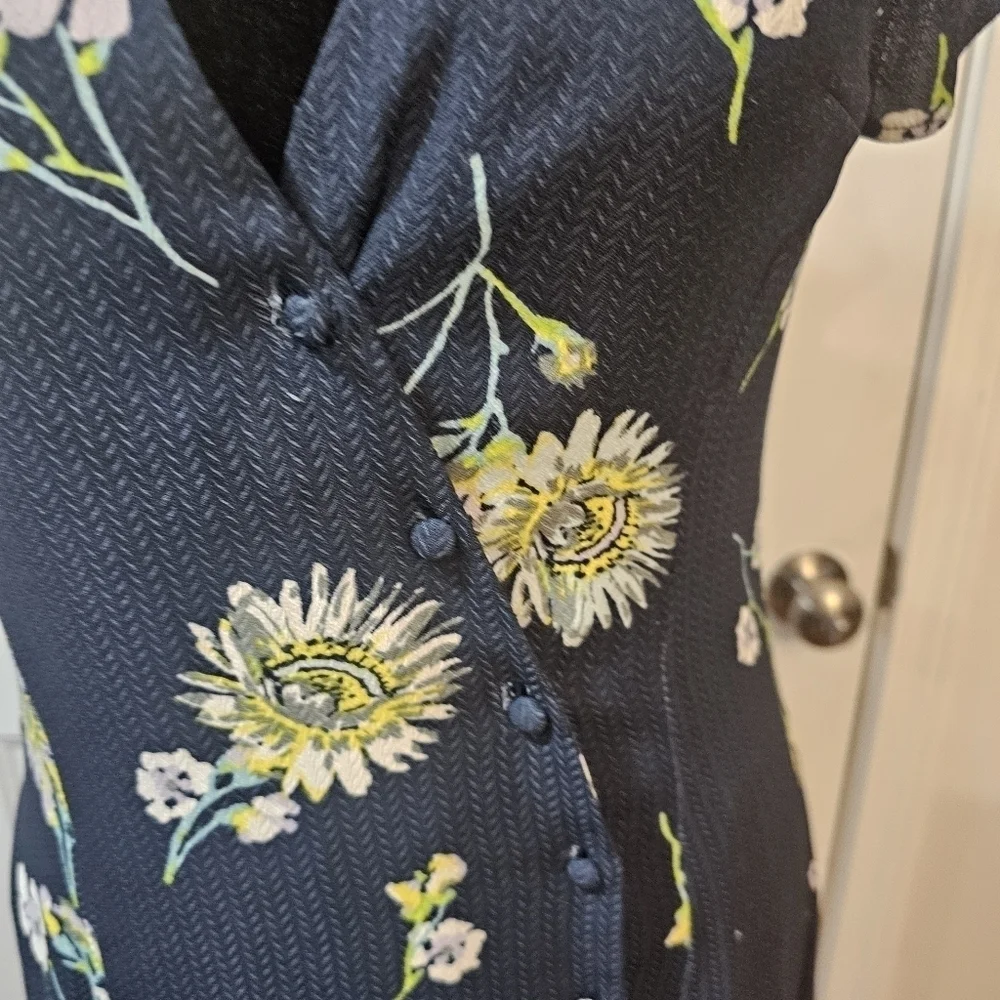 Free People Lost in your floral mini dress size XS